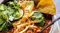 Turkey Enchilada Quinoa Soup. Turkey Enchilada Quinoa Soup.