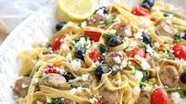 Mediterranean Sausage Pasta Recipe Mediterranean Sausage Pasta Recipe