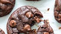 Double Chocolate Cookies Double Chocolate Cookies