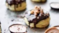 Reese's Stuffed Puff Pastry Donuts Reese's Stuffed Puff Pastry Donuts