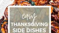 Easy Thanksgiving Side Dishes