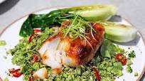 Miso cod with broccoli rice Miso cod with broccoli rice