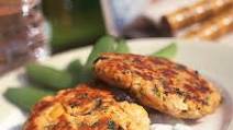 Mediterranean Salmon Cakes with Cucumber Sauce Mediterranean Salmon Cakes with Cucumber Sauce