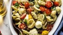 Pesto Caprese Pasta Salad Recipe Pesto Caprese Pasta Salad Recipe