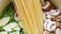 One Pot Zucchini Mushroom Pasta One Pot Zucchini Mushroom Pasta