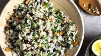 Rice Salad With Currants, Almonds and Pistachios Rice Salad With Currants, Almonds and Pistachios