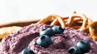 Snack Board with Blueberry Hummus Snack Board with Blueberry Hummus