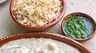 Lamb shanks in yogurt sauce Lamb shanks in yogurt sauce