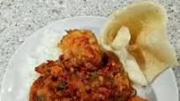 Egg and Tofu with Spicy Sauce (Balado Telur Tahu) *Vegetarian Egg and Tofu with Spicy Sauce (Balado Telur Tahu) *Vegetarian
