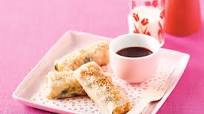 Gluten-free chicken spring rolls Gluten-free chicken spring rolls