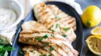 Grilled Tilapia with Basil Aioli Grilled Tilapia with Basil Aioli