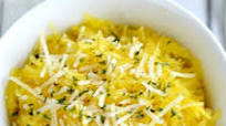 Parmesan Garlic Spaghetti Squash Parmesan Garlic Spaghetti Squash
