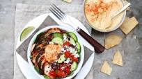 Mediterranean Chicken & Hummus Bowls Mediterranean Chicken & Hummus Bowls