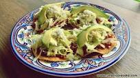 Tostadas de carne molida Tostadas de carne molida