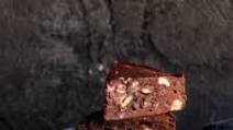 Fudge Brownie Cake with Toasted Walnuts Fudge Brownie Cake with Toasted Walnuts