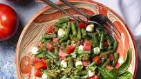 Italian Green Bean and Tomato Salad with Balsamic Dressing Italian Green Bean and Tomato Salad with Balsamic Dressing
