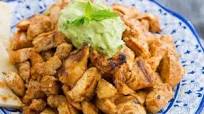 Grilled Chicken Shawarma with Avocado Tzatziki Grilled Chicken Shawarma with Avocado Tzatziki