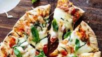 Grilled Pizza Margherita Grilled Pizza Margherita
