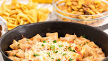 Skillet Pizza Rolls and Pizza Dip Skillet Pizza Rolls and Pizza Dip