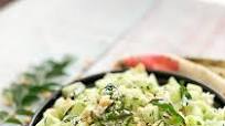 Khamang Kakdi Recipe - Maharashtrian Cucumber Salad Khamang Kakdi Recipe - Maharashtrian Cucumber Salad