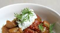 Vegan Persian Eggplant and Tomato Stew (Khoresh Bademjan) Recipe Vegan Persian Eggplant and Tomato Stew (Khoresh Bademjan) Recipe