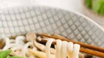 Udon Noodle Soup with Vegetables Udon Noodle Soup with Vegetables