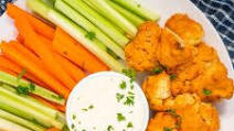 Keto Buffalo Cauliflower Bites Wings Keto Buffalo Cauliflower Bites Wings
