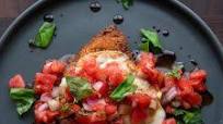 Bruschetta Chicken Cutlets with a Balsamic Maple Sauce Bruschetta Chicken Cutlets with a Balsamic Maple Sauce