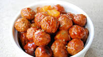 Slow Cooker Hawaiian Meatballs Slow Cooker Hawaiian Meatballs