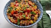 One-Pot Mexican Rice with Black Beans and Corn One-Pot Mexican Rice with Black Beans and Corn