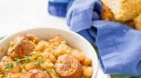 Slow cooker white beans and sausage Slow cooker white beans and sausage