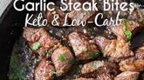 Skillet Garlic Butter Steak Bites