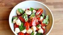 Cherry Tomato Caprese Salad Cherry Tomato Caprese Salad
