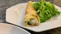 Savory Creamy Chicken Crepes Savory Creamy Chicken Crepes