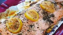 Syn Free Lemon & Dill Baked Salmon Syn Free Lemon & Dill Baked Salmon