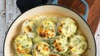 Baked Stuffed Onions with Parmesan Cream Baked Stuffed Onions with Parmesan Cream