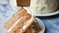 Banana Cake with Cream Cheese Frosting and Toasted Coconut Banana Cake with Cream Cheese Frosting and Toasted Coconut