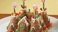 Gingerbread Castle Cake Gingerbread Castle Cake