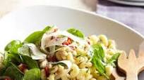 Greek Spinach-Pasta Salad with Feta and Beans Greek Spinach-Pasta Salad with Feta and Beans