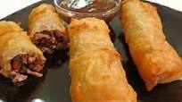 Gluten Free Lumpia and Dipping Sauce Gluten Free Lumpia and Dipping Sauce