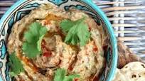 Baba Ganoush (smoky eggplant dip) Baba Ganoush (smoky eggplant dip)