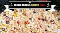 Crockpot Cream Cheese Chicken Chili Crockpot Cream Cheese Chicken Chili