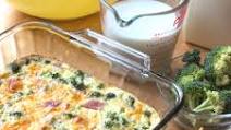 Cheesy Ham and Broccoli Quiche Recipe Cheesy Ham and Broccoli Quiche Recipe