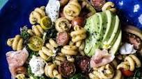 Avocado Caprese Pasta with Grilled Broccoli Rabe. Avocado Caprese Pasta with Grilled Broccoli Rabe.