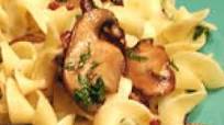 Egg Noodles with Mushrooms Egg Noodles with Mushrooms