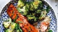 Air Fryer Salmon with Maple Soy Glaze Air Fryer Salmon with Maple Soy Glaze