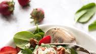 Louisiana Strawberry Spinach Salad with Strawberry Balsamic Dressing Louisiana Strawberry Spinach Salad with Strawberry Balsamic Dressing