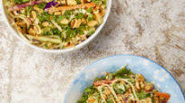 Crunchy Cold Thai Noodle Salad with The Best Peanut Sauce Crunchy Cold Thai Noodle Salad with The Best Peanut Sauce