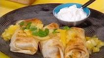 Smoked Turkey Baked Chimichangas Smoked Turkey Baked Chimichangas