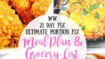 Meal Plan & Grocery List {Week of 1/11/21} | 21 Day Fix Meal Plan | WW Meal Plan Meal Plan & Grocery List {Week of 1/11/21} | 21 Day Fix Meal Plan | WW Meal Plan
